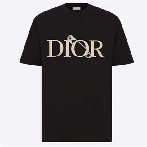 dior bubble writing t shirt|Luxury Men's T.